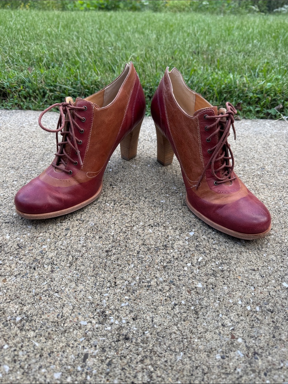 Women’s Vintage Timberland Leather Oxford Shoes Size 10